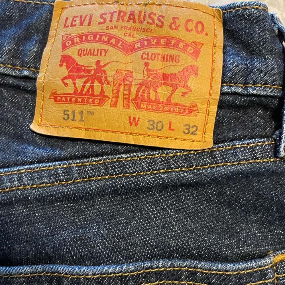Young Men’s Levi's Blue Jeans